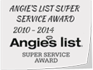 check our rating on Angies List
